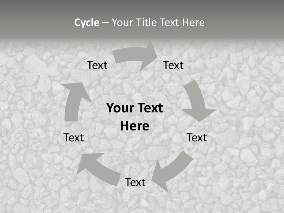 Gray Material Closeup PowerPoint Template