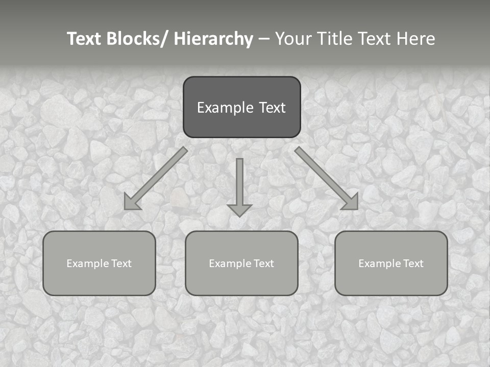 Gray Material Closeup PowerPoint Template