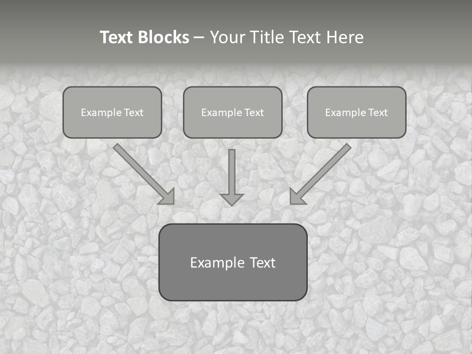 Gray Material Closeup PowerPoint Template