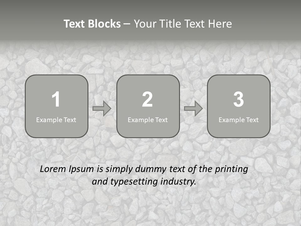 Gray Material Closeup PowerPoint Template