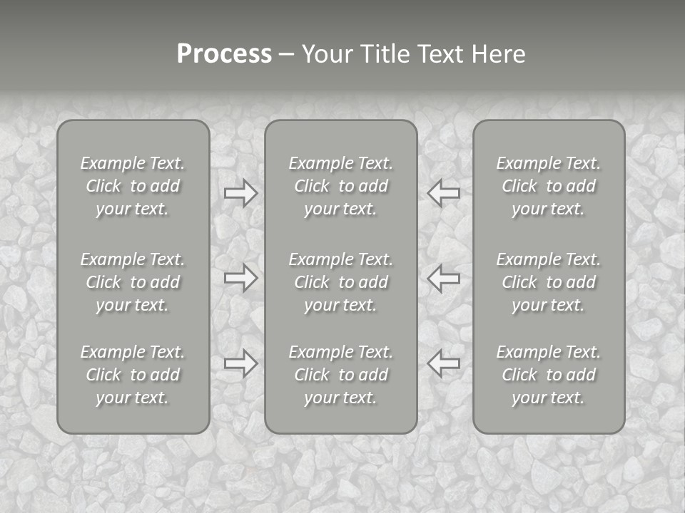 Gray Material Closeup PowerPoint Template
