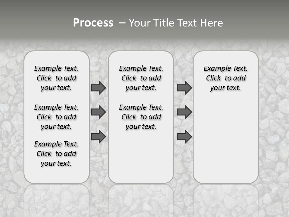 Gray Material Closeup PowerPoint Template