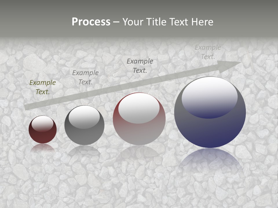 Gray Material Closeup PowerPoint Template
