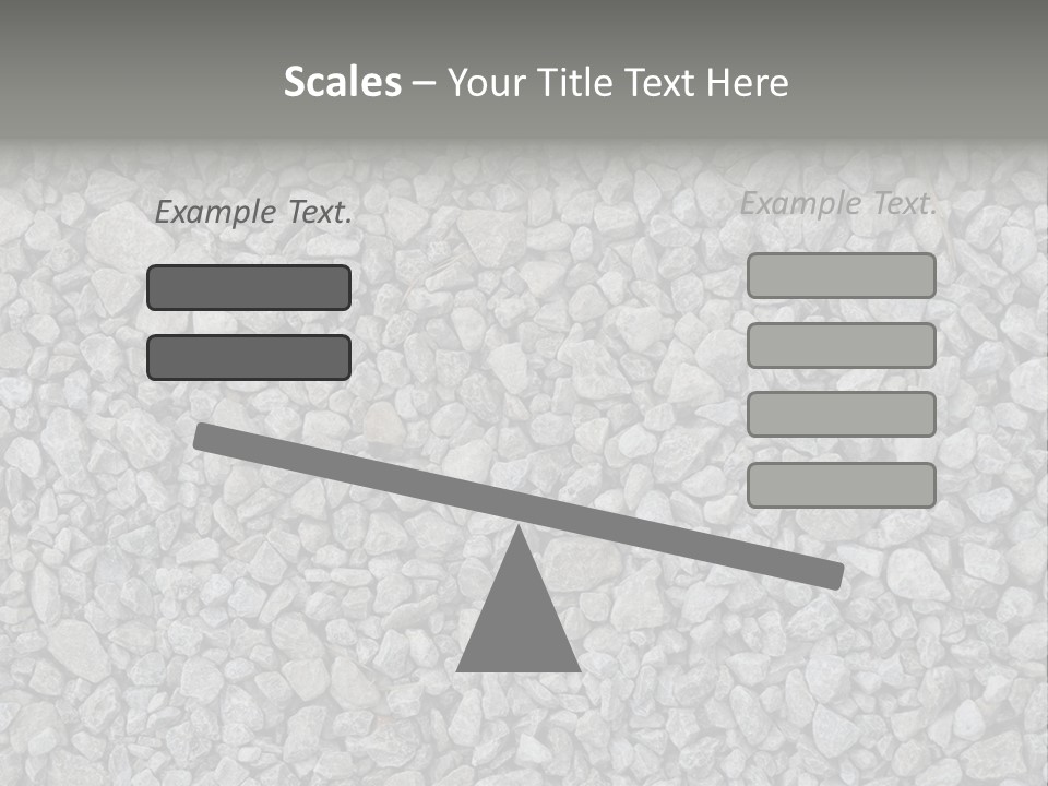 Gray Material Closeup PowerPoint Template