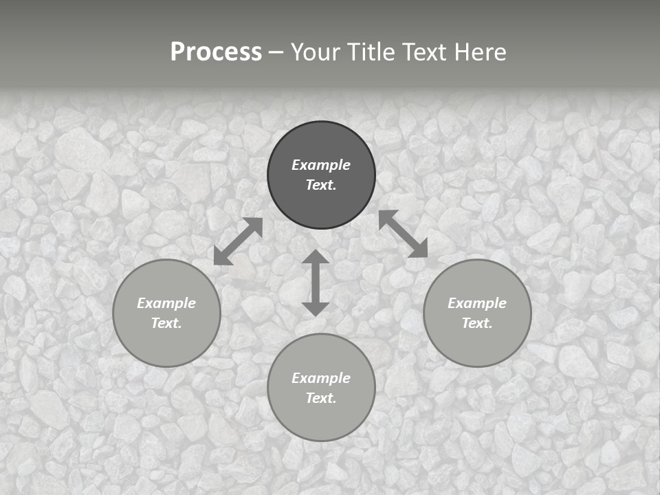 Gray Material Closeup PowerPoint Template