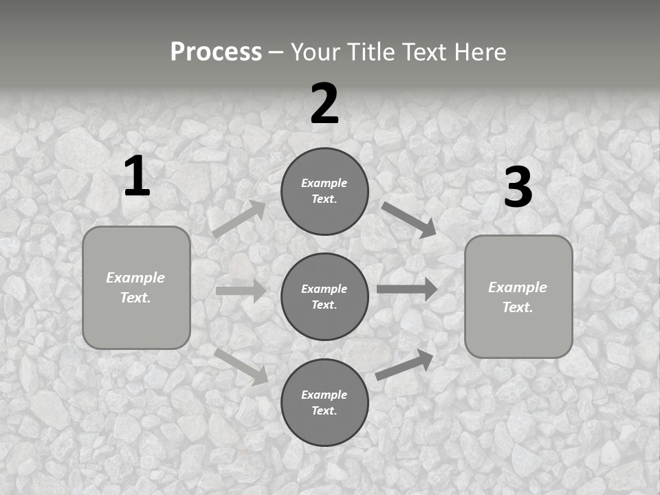 Gray Material Closeup PowerPoint Template