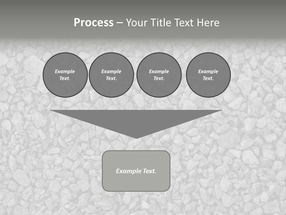 Gray Material Closeup PowerPoint Template