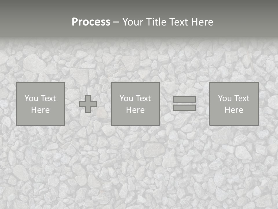 Gray Material Closeup PowerPoint Template
