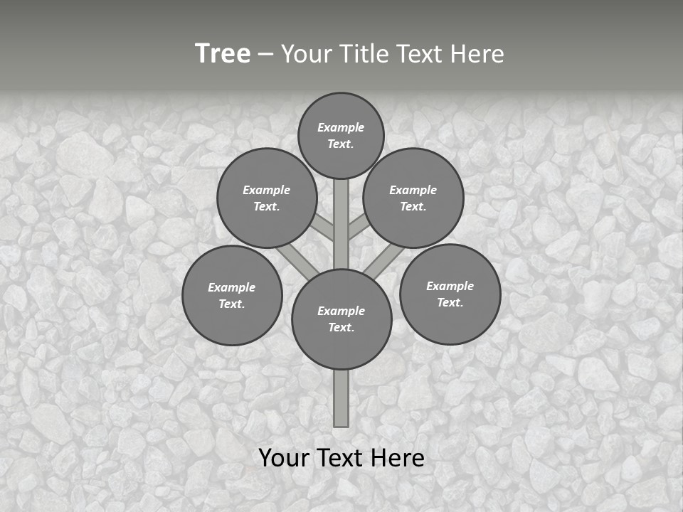 Gray Material Closeup PowerPoint Template