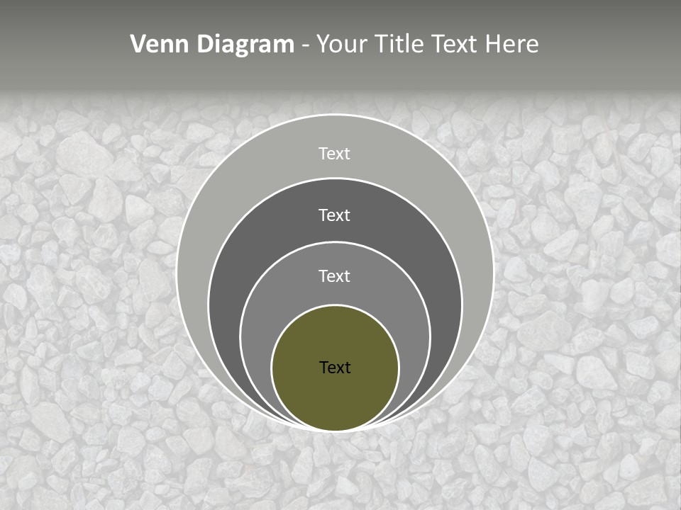 Gray Material Closeup PowerPoint Template