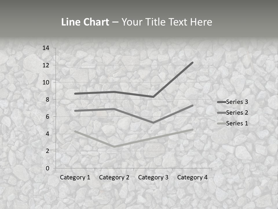 Gray Material Closeup PowerPoint Template