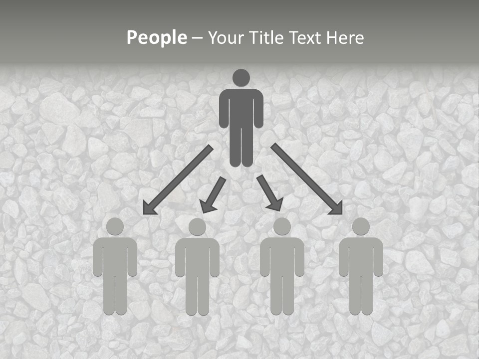 Gray Material Closeup PowerPoint Template