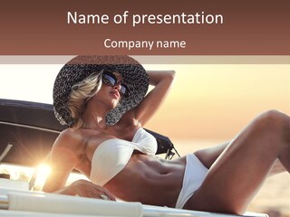 Portrait Show Trip PowerPoint Template