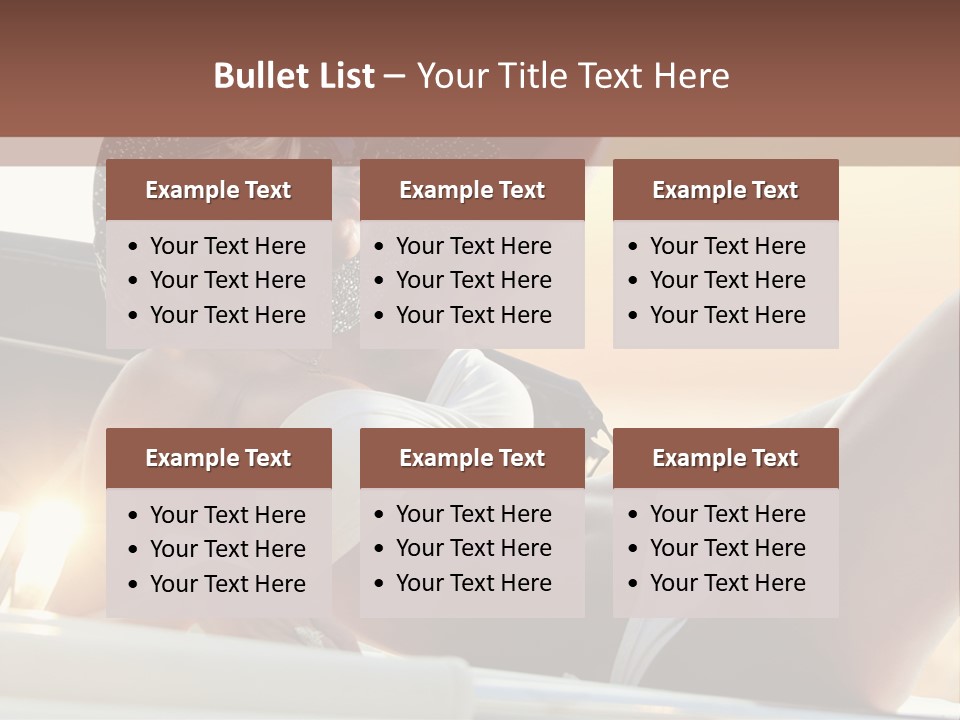 Portrait Show Trip PowerPoint Template