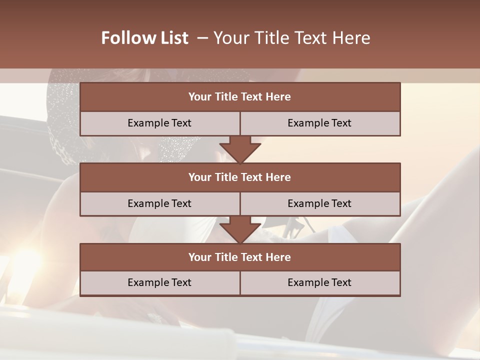 Portrait Show Trip PowerPoint Template