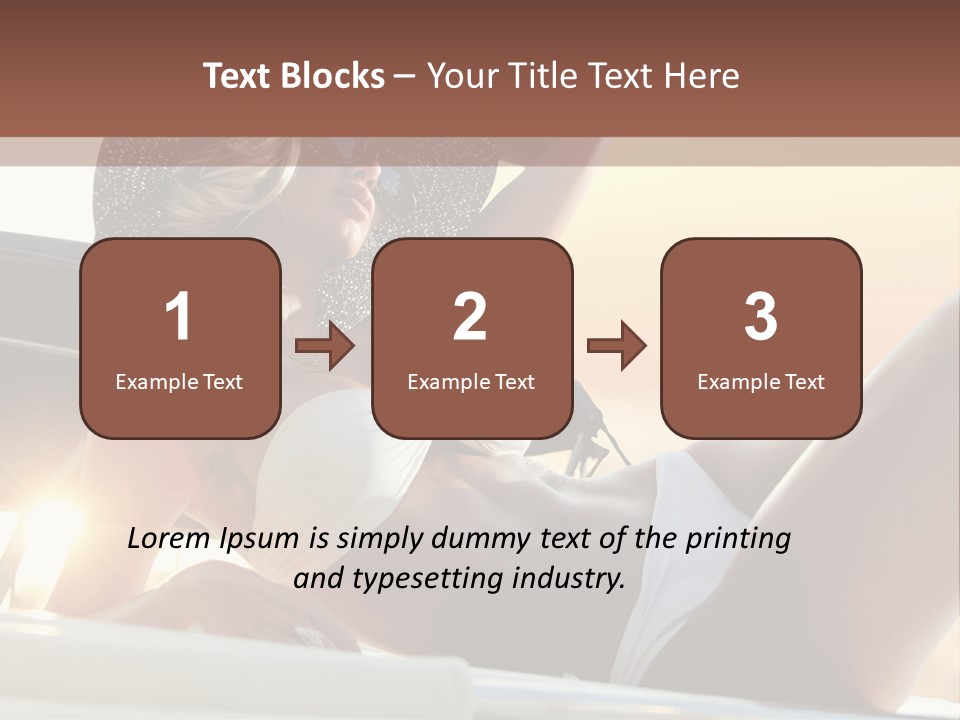 Portrait Show Trip PowerPoint Template