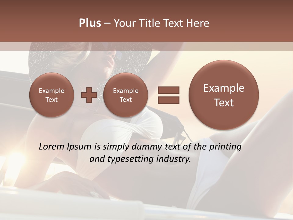 Portrait Show Trip PowerPoint Template