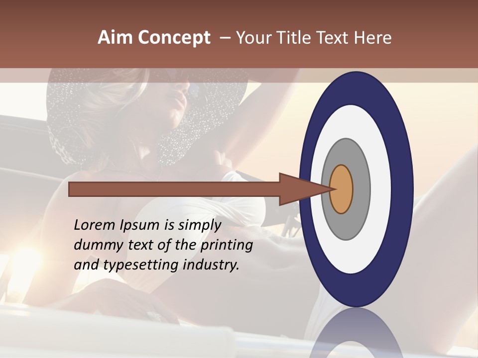 Portrait Show Trip PowerPoint Template