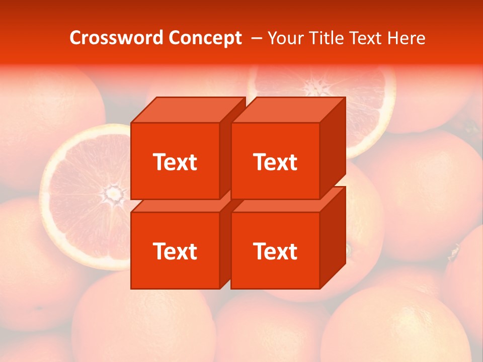 Juicy Diet Many PowerPoint Template