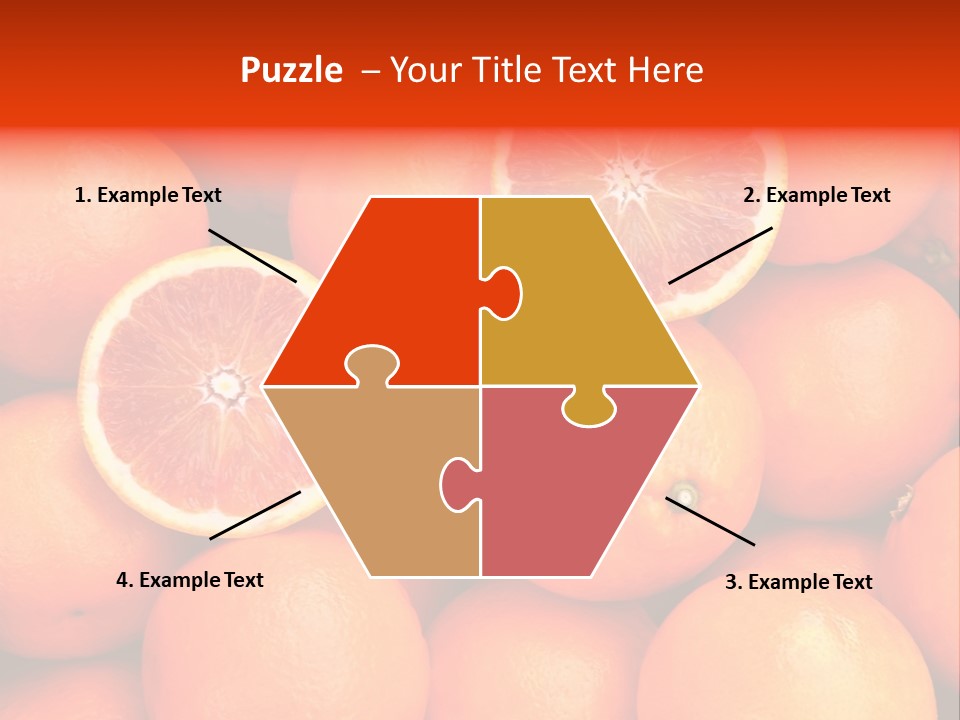 Juicy Diet Many PowerPoint Template