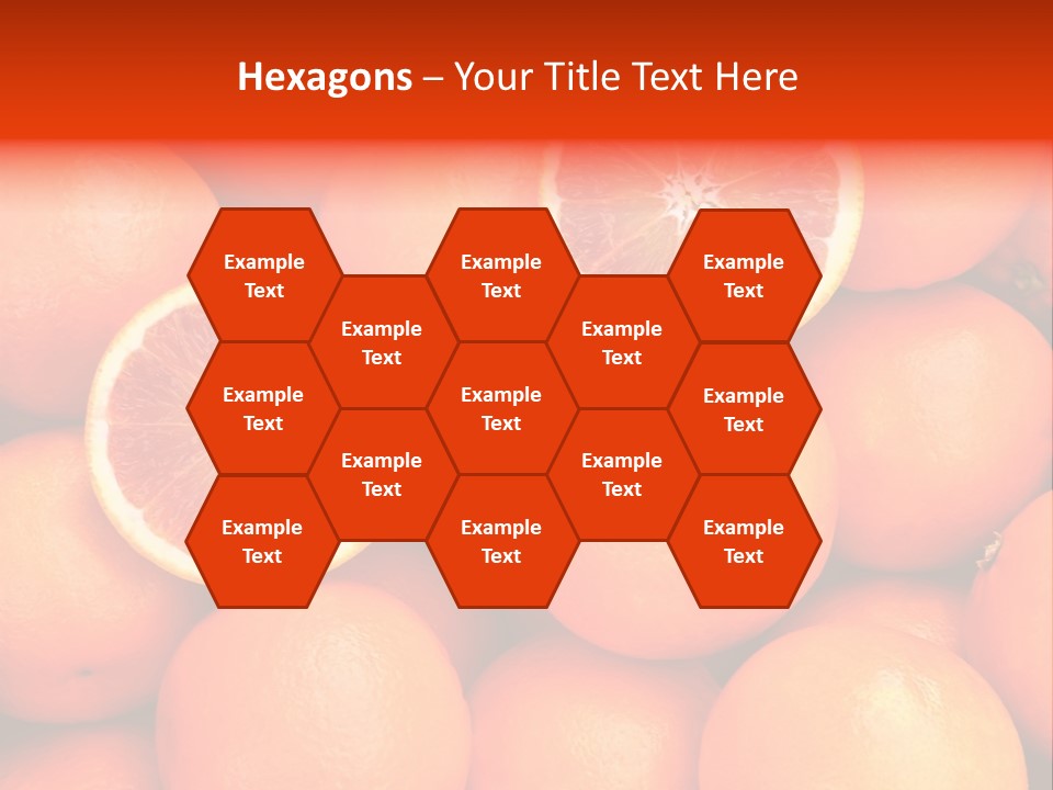 Juicy Diet Many PowerPoint Template