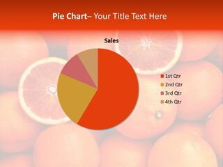 Juicy Diet Many PowerPoint Template