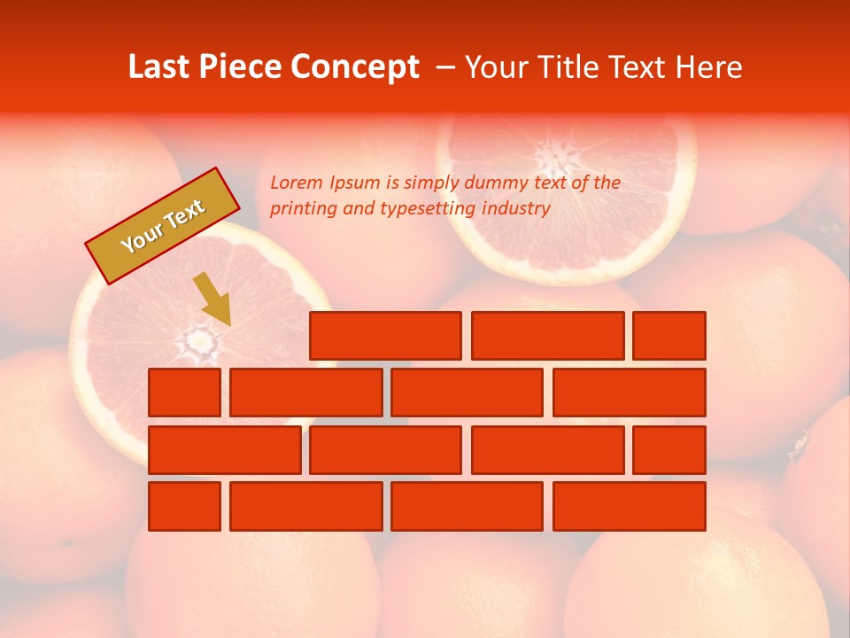 Juicy Diet Many PowerPoint Template