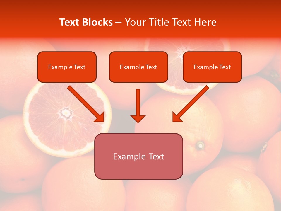 Juicy Diet Many PowerPoint Template