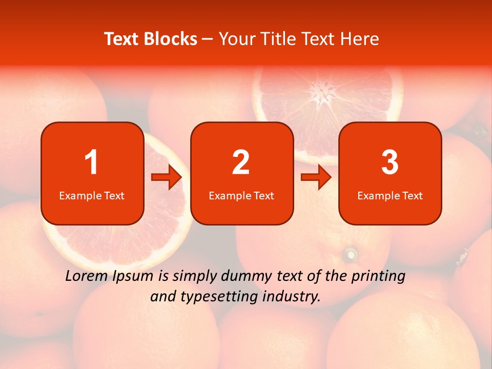 Juicy Diet Many PowerPoint Template