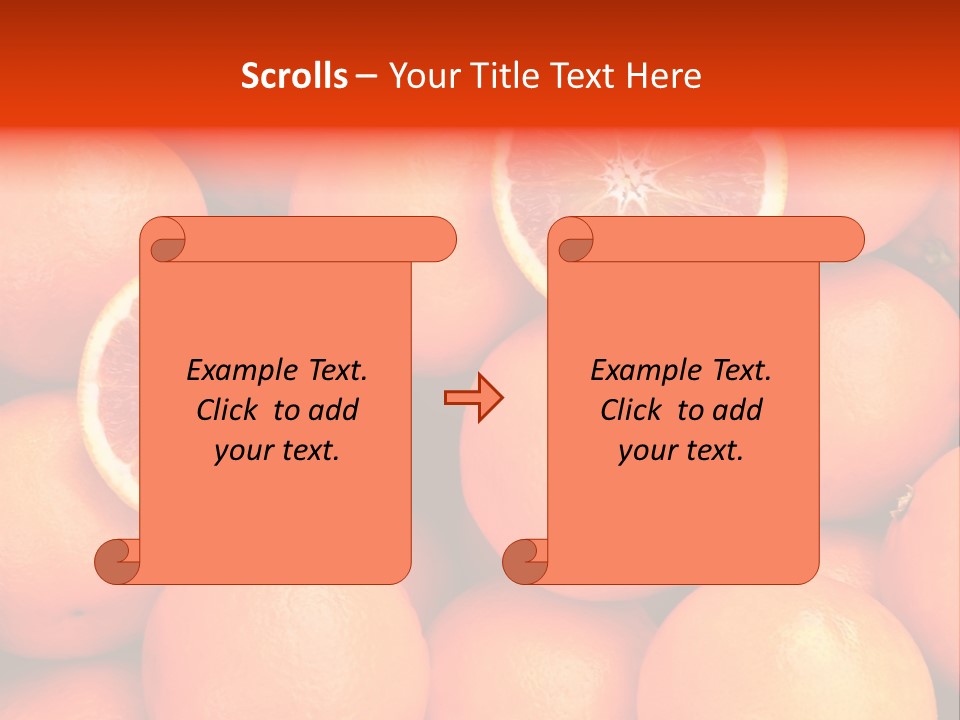 Juicy Diet Many PowerPoint Template