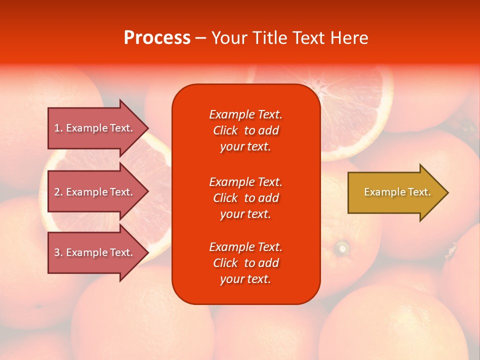 Juicy Diet Many PowerPoint Template