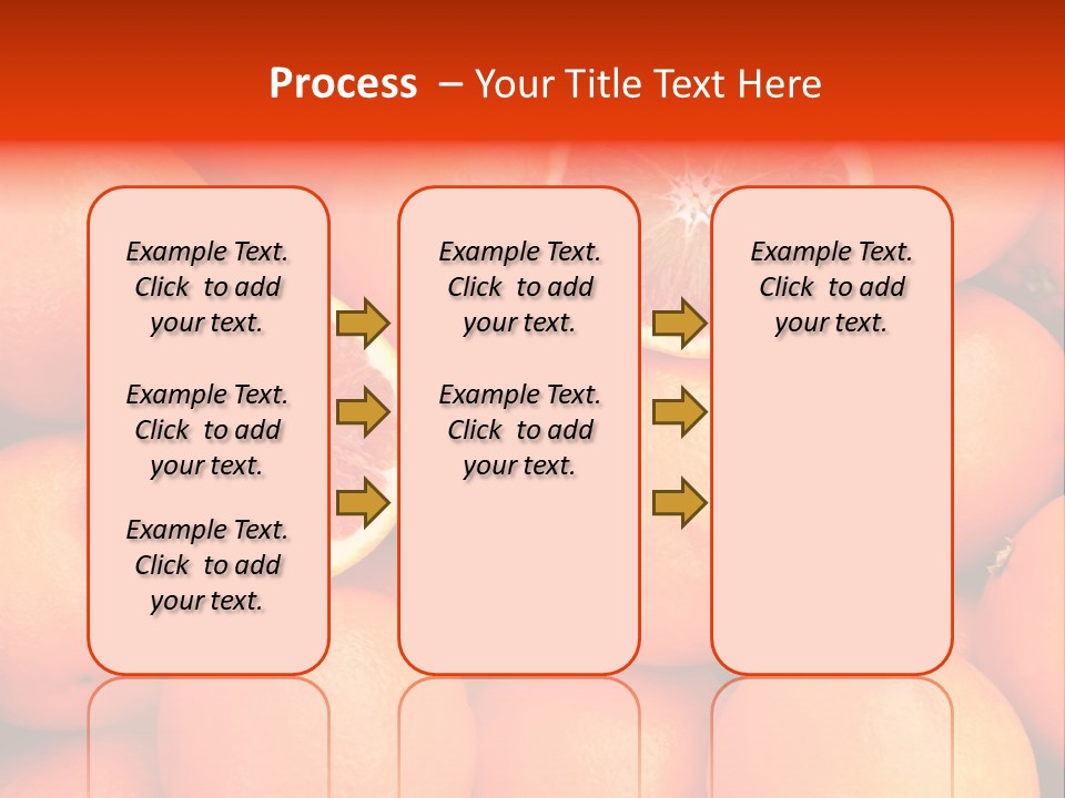Juicy Diet Many PowerPoint Template
