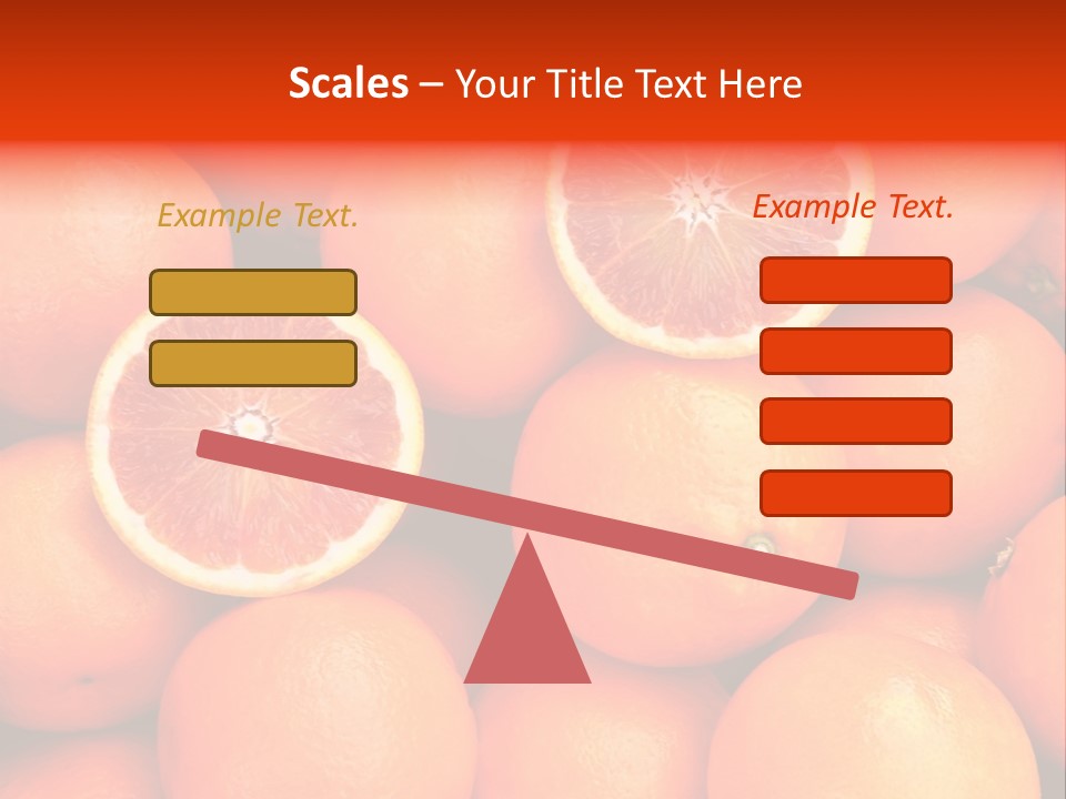 Juicy Diet Many PowerPoint Template