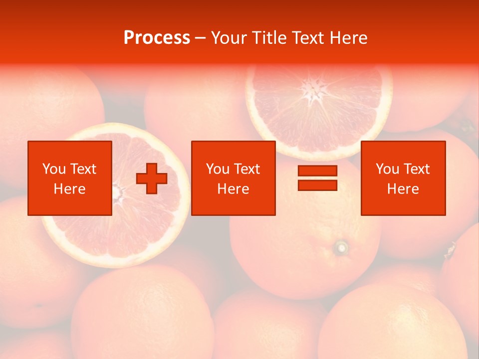 Juicy Diet Many PowerPoint Template