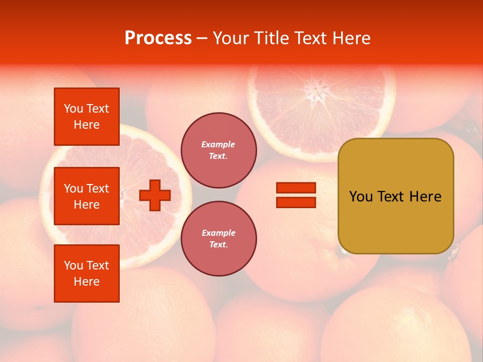 Juicy Diet Many PowerPoint Template