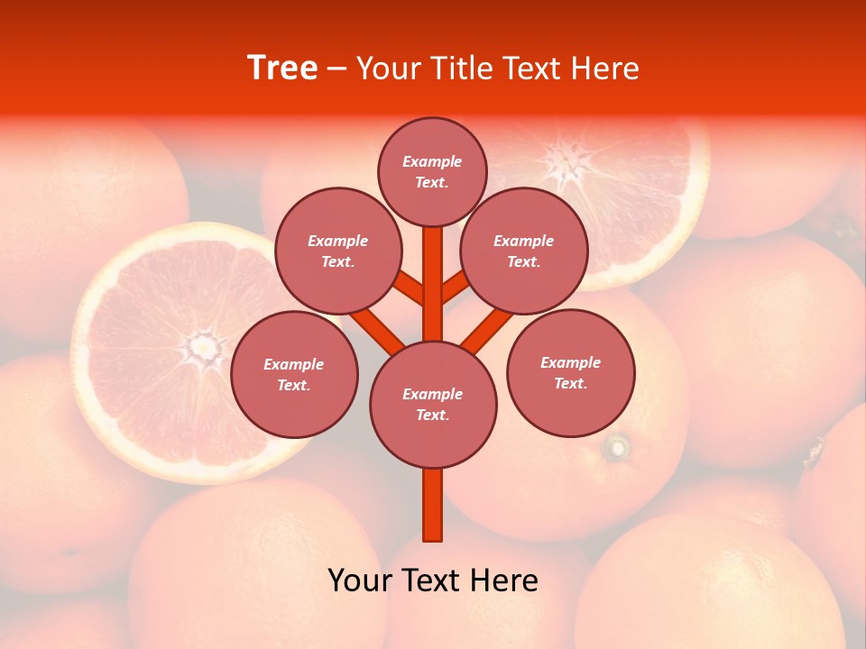 Juicy Diet Many PowerPoint Template