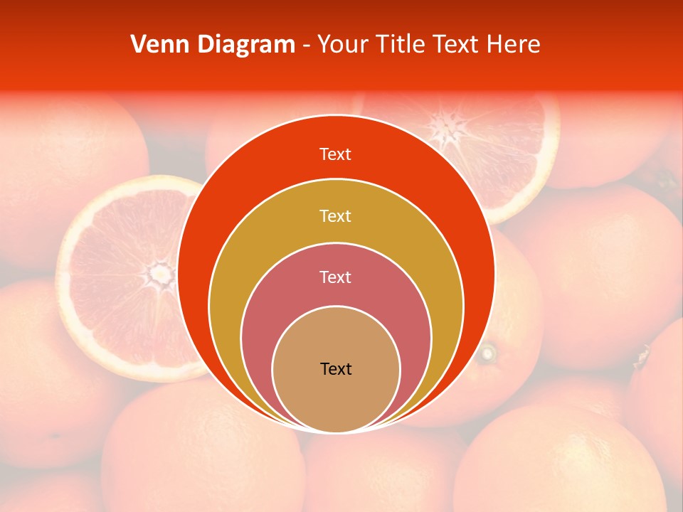 Juicy Diet Many PowerPoint Template