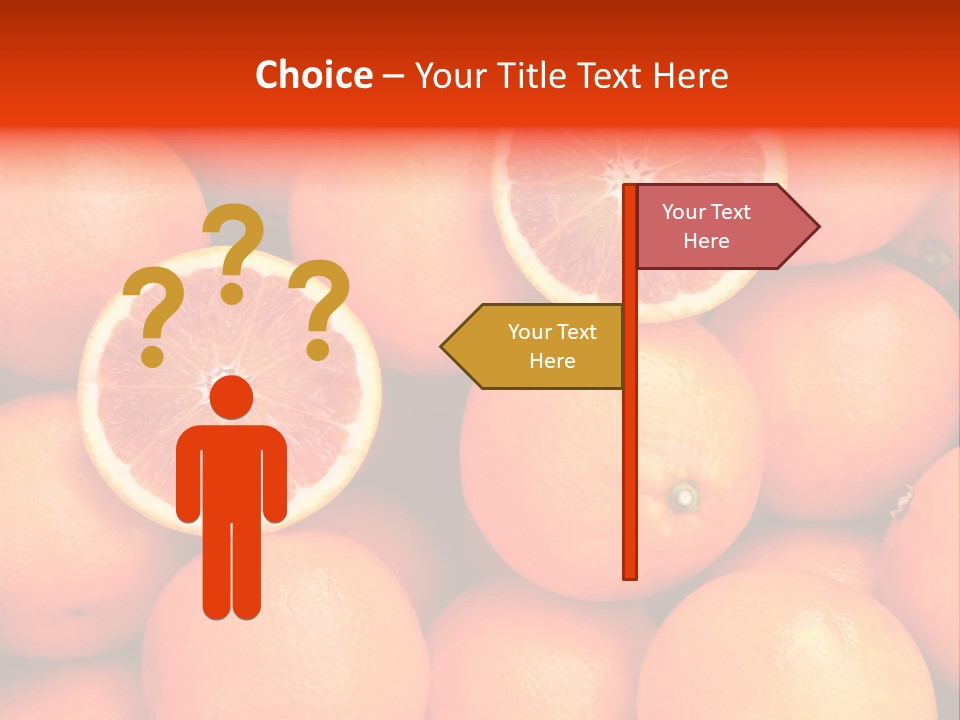 Juicy Diet Many PowerPoint Template