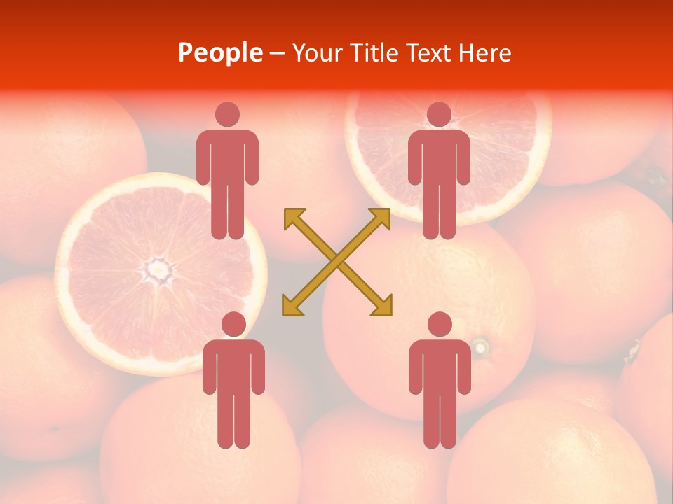 Juicy Diet Many PowerPoint Template