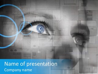 Elements Laser Digital PowerPoint Template