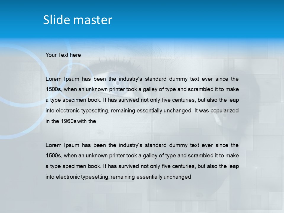 Elements Laser Digital PowerPoint Template