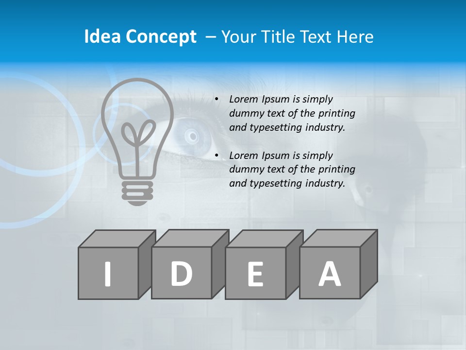 Elements Laser Digital PowerPoint Template