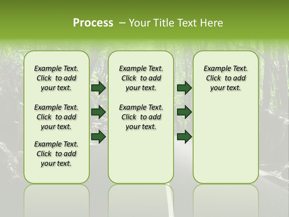 Nature Seychelles Highway PowerPoint Template