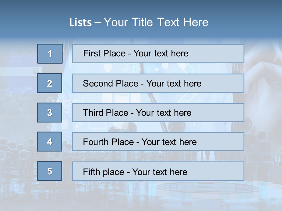 A Doctor Holding A Stethoscope In Front Of A Group Of People PowerPoint Template