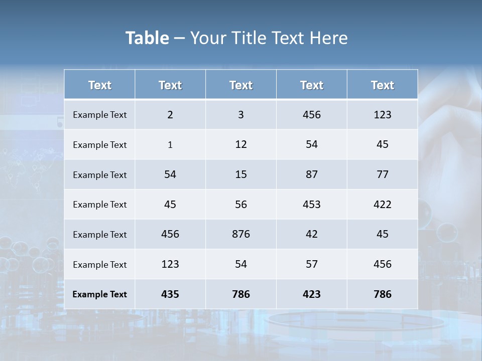 A Doctor Holding A Stethoscope In Front Of A Group Of People PowerPoint Template