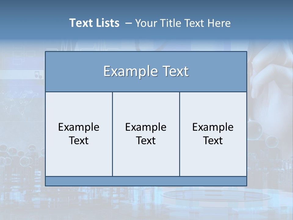 A Doctor Holding A Stethoscope In Front Of A Group Of People PowerPoint Template