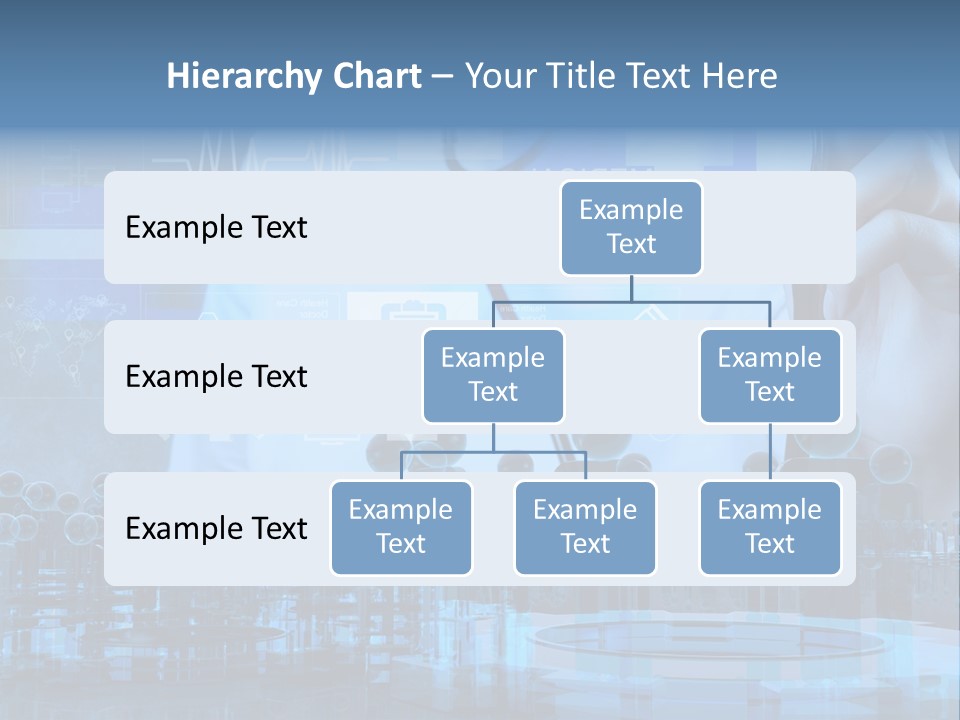 A Doctor Holding A Stethoscope In Front Of A Group Of People PowerPoint Template