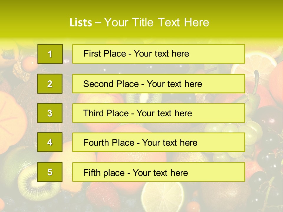Fit Slender  PowerPoint Template