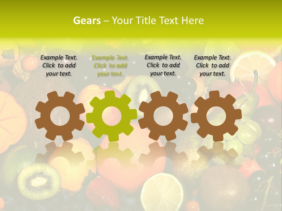 Fit Slender  PowerPoint Template