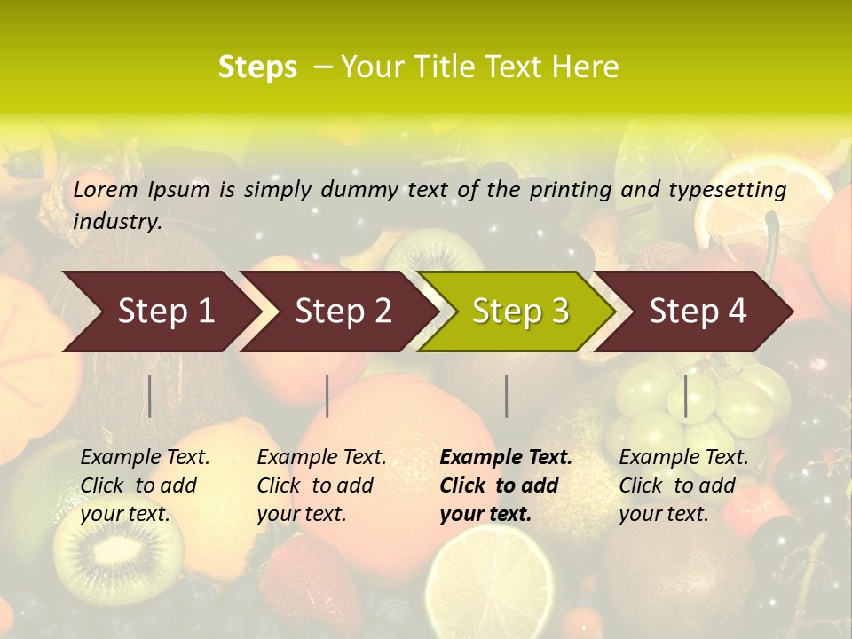 Fit Slender  PowerPoint Template